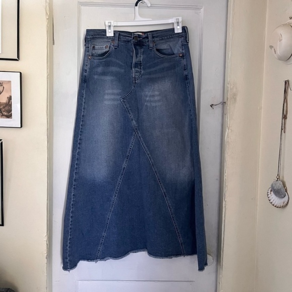 Vintage Levi’s Denim Maxi Skirt